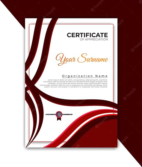 Premium Vector | Certificate design diploma modern diploma