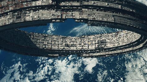 ArtStation - Space station | ring, Paul Chadeisson (With images ...