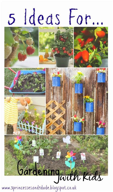 3 Princesses and 1 Dude!: 5 Ideas For...Gardening With Kids