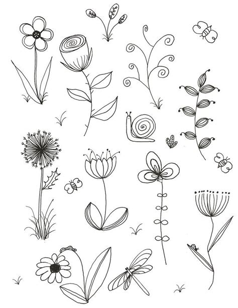 My original art inspired by many. Doodle flower line drawing tattoo ...