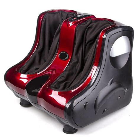 GESS Shiatsu Kneading Rolling Vibration Heating Foot Calf Leg Ankl ...