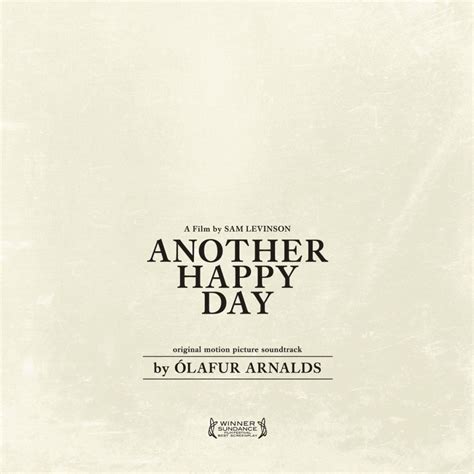 ‘Another Happy Day’ Soundtrack Announced | Film Music Reporter