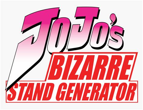 Textcraft Font Styles - Jojo's Bizarre Adventure Logo Png, Transparent ...