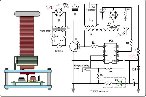 Solid State Tesla Coil Circuit Diagram