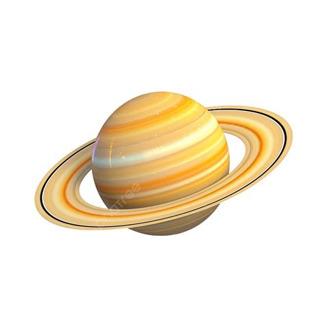 3d Cartoon Planet Saturn Planet With Rings 3d Illustration 3d Render ...