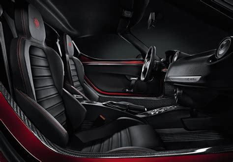 Alfa Romeo releases interior picture of 4C sports coupe - egmCarTech