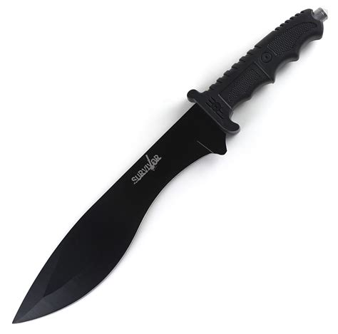 Tactical Survival Hunting Knife with Glass Breaker | Knife, Tactical ...