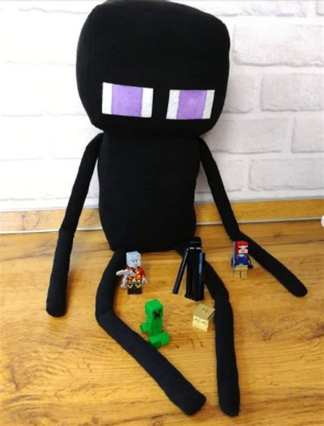 Enderman minecraft plush Plushies Minecraft gifts Game Soft | Etsy