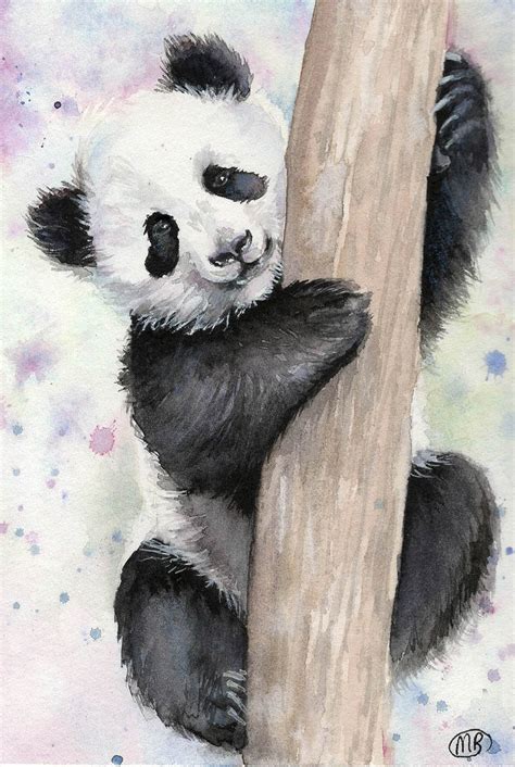 Panda - Marie Brown Fine Art