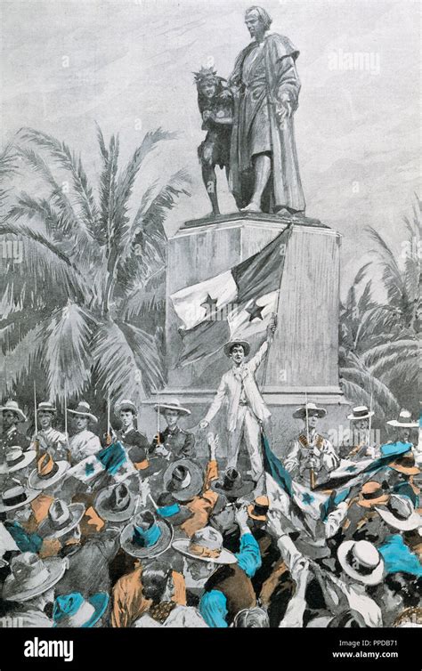 History of Panama. Colon. Proclamation of the separation of Panama from ...