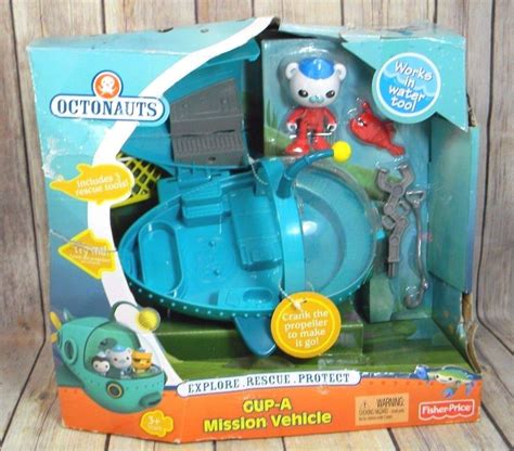 Fisher Price OCTONAUTS GUP-A MISSION VEHICLE Play Set NEW Works in ...