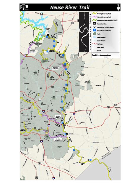 Neuse River Greenway Trail Map 2020.10 – Camping Wanderlust