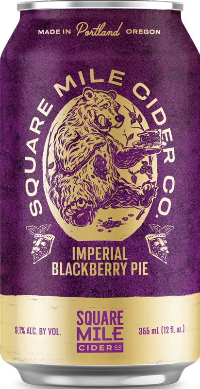 Imperial Blackberry Pie - Square Mile Cider Co. | Cider Nerd