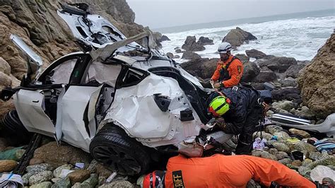 Father Deliberately Drove Car Off Cliff, Authorities Say After Dramatic ...