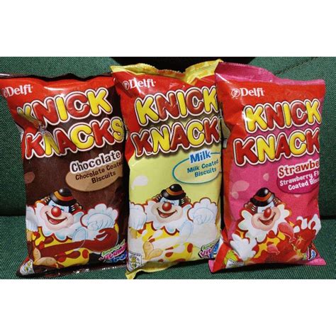 Knick Knacks Chocolate Coated Biscuits 50g | Shopee Philippines