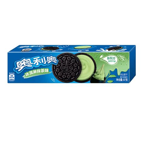 Oreo Matcha Ice Cream Flavor Sandwich Cookies 3.42oz (China) – ValYou ...