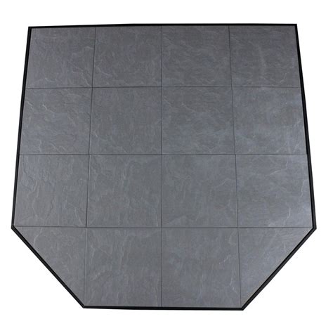 Boxed Hearth Pad Kit 48 in. Corner/Square Volcanic Sand-HS48VS - The ...