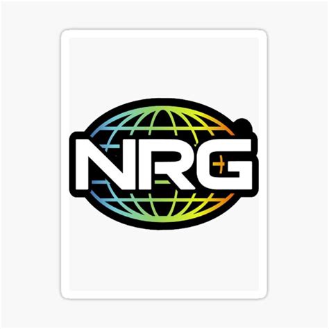 "NRG Esport Logo" Sticker for Sale by UMLA-Design | Redbubble