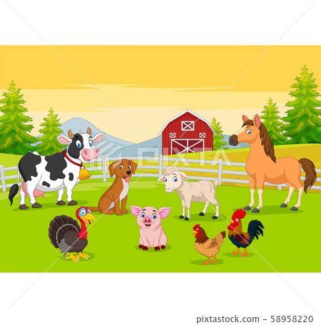 Top 130+ Farm animals images cartoon - Tariquerahman.net