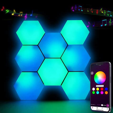 Hexagon Led Wall Lights | ubicaciondepersonas.cdmx.gob.mx