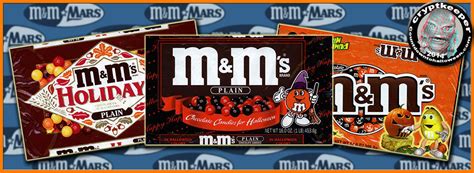 A Little M&M’s Halloween Historical Packaging Evolution ...