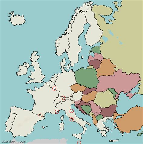 Eastern Europe Map Quiz Game – Get Map Update