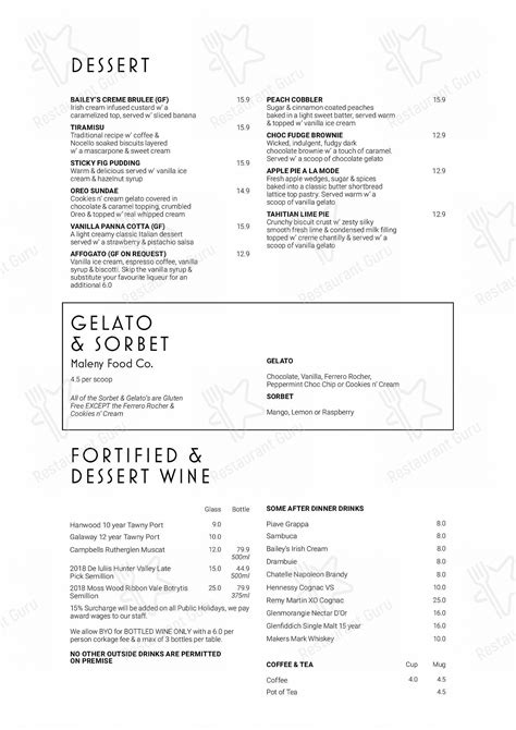 Menu at Amici Restaurant & Pizzeria, Caloundra, 16 Bulcock St