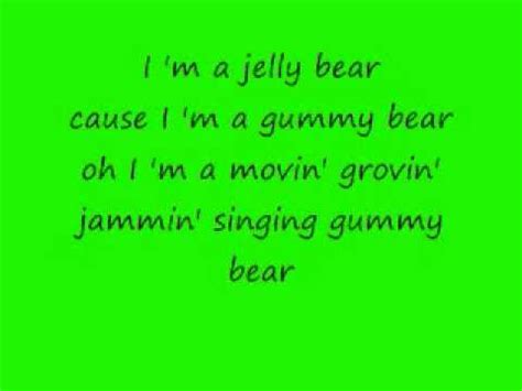 The Gummy Bear Song Lyrics.wmv - YouTube