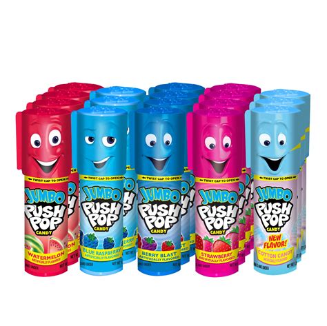 Triple Power Bazooka Push Pop Candy - Epsilonbeg