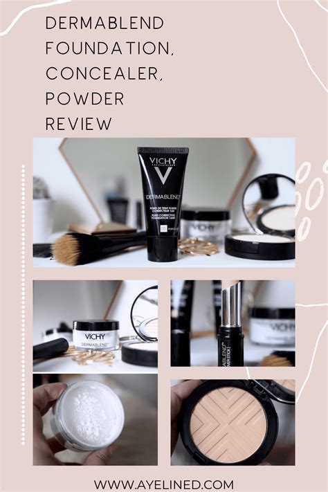 Vichy Dermablend Review-Full Coverage Foundation & more.