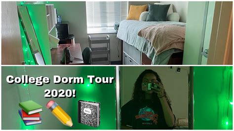 College Dorm Tour! Freshman @ UNCC - YouTube