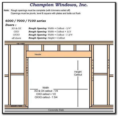 Framing 16 Foot Garage Door Opening Check more at https://facelotion ...