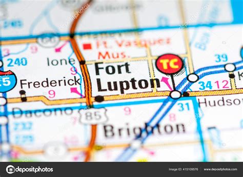 Fort Lupton Colorado Usa Map Stock Photo by ©aliceinwonderland2020 ...