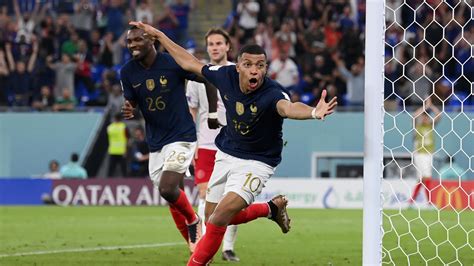 France 2-1 Denmark: Kylian Mbappe hits brace and sets records as ...