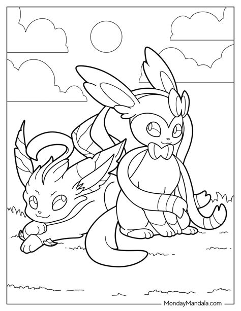 20 Sylveon Coloring Pages (Free PDF Printables)