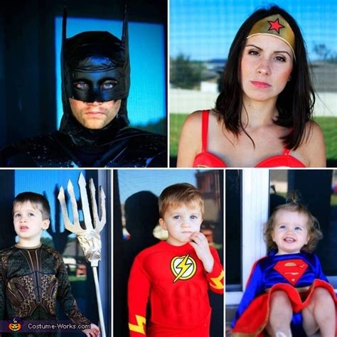 Justice League Family Halloween Costume | Original Halloween Costumes ...