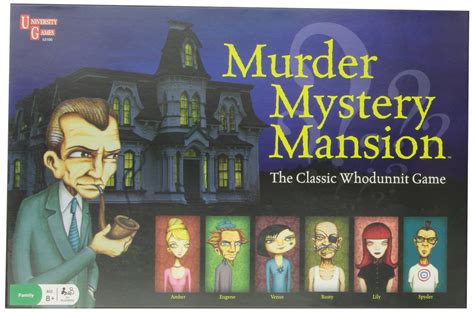 Murder Mystery Mansion Board Game | Hill's Wholesale Gaming