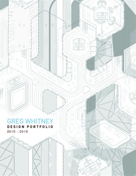 Architecture Portfolio Cover – Sketsa