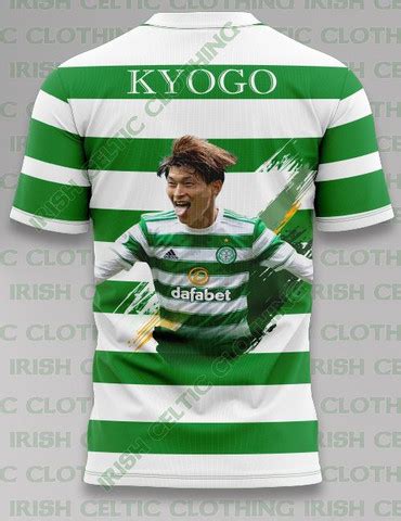 CELTIC HOME KYOGO JERSEY #1279 - irish and celtic clothing