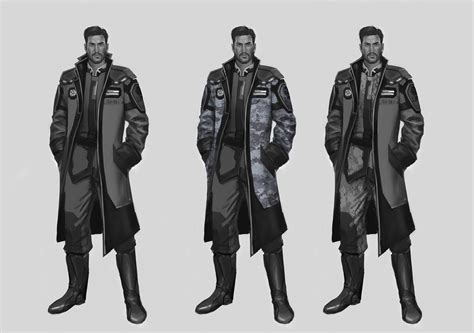 Sci Fi Character Art and Clothing