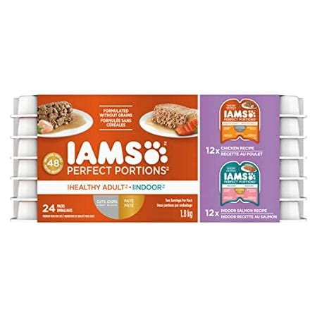 IAMS Perfect PORTIONS Adult Wet Cat Food - Chicken CIG and Indoor ...