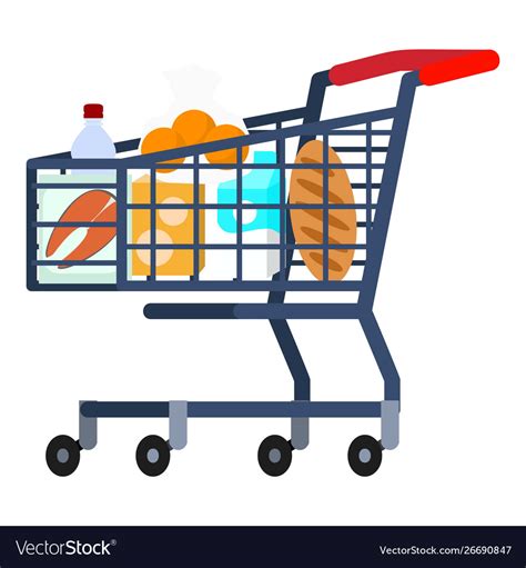 Full Grocery Cart Icon