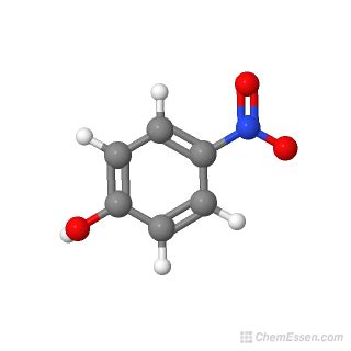 4-Nitrophenol Structure - C6H5NO3 - Over 100 million chemical compounds ...