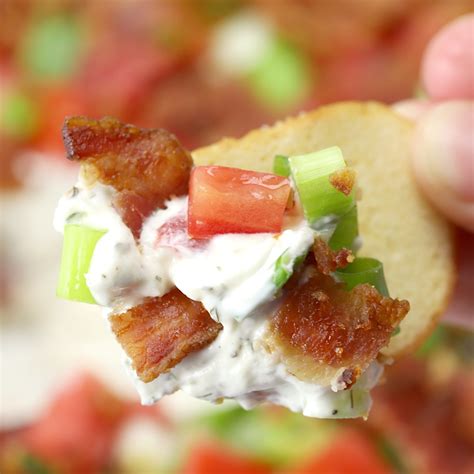 BLT Dip - The Toasty Kitchen