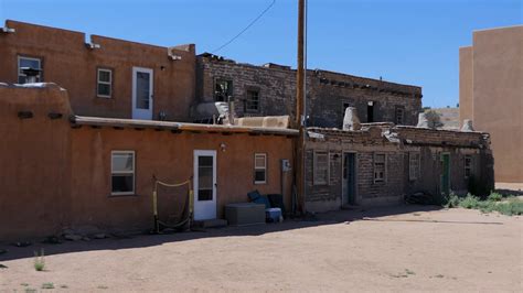 Tesuque Pueblo: Native American Village In Stock Footage SBV-330909724 ...