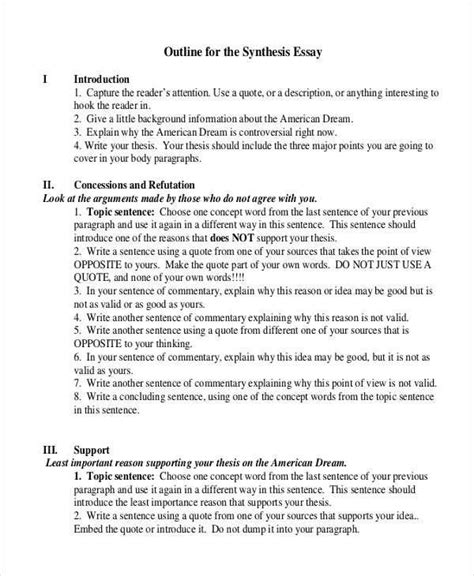 How to write a synthesis essay- format, structure -Bright Writers ...