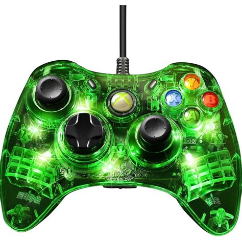 PDP Afterglow Wired Controller for Xbox 360, Green - Walmart.com