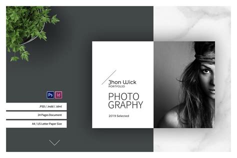 Photography Portfolio | Creative InDesign Templates ~ Creative Market