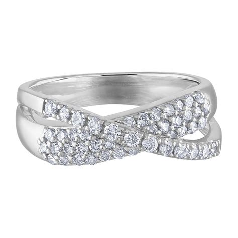 Ponte Vecchio 18k White Gold Diamond Ring // Ring Size: 5.25 // Pre ...