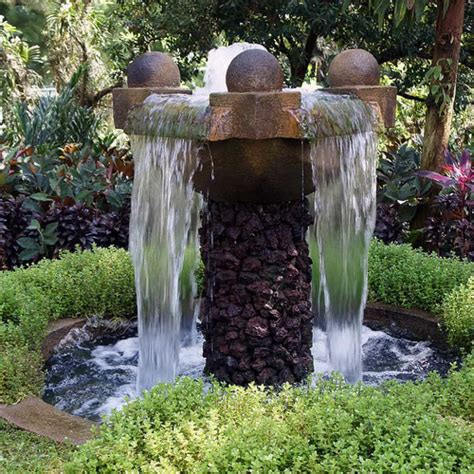 Check out these Solar Water Fountain in garden ideas and bring a ...